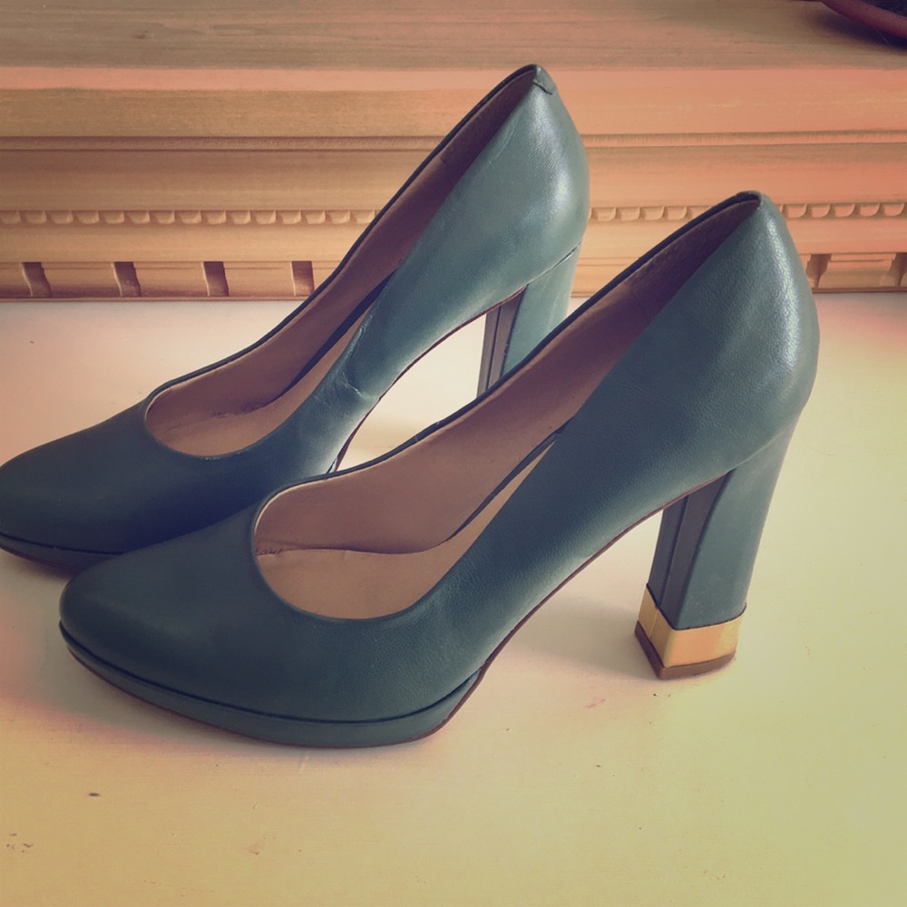 Green heels